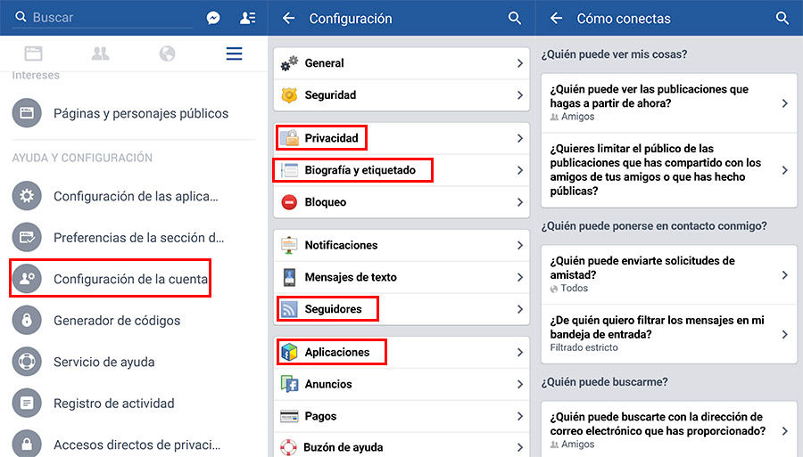 Facebook modifica ajustes de privacidad en grupos