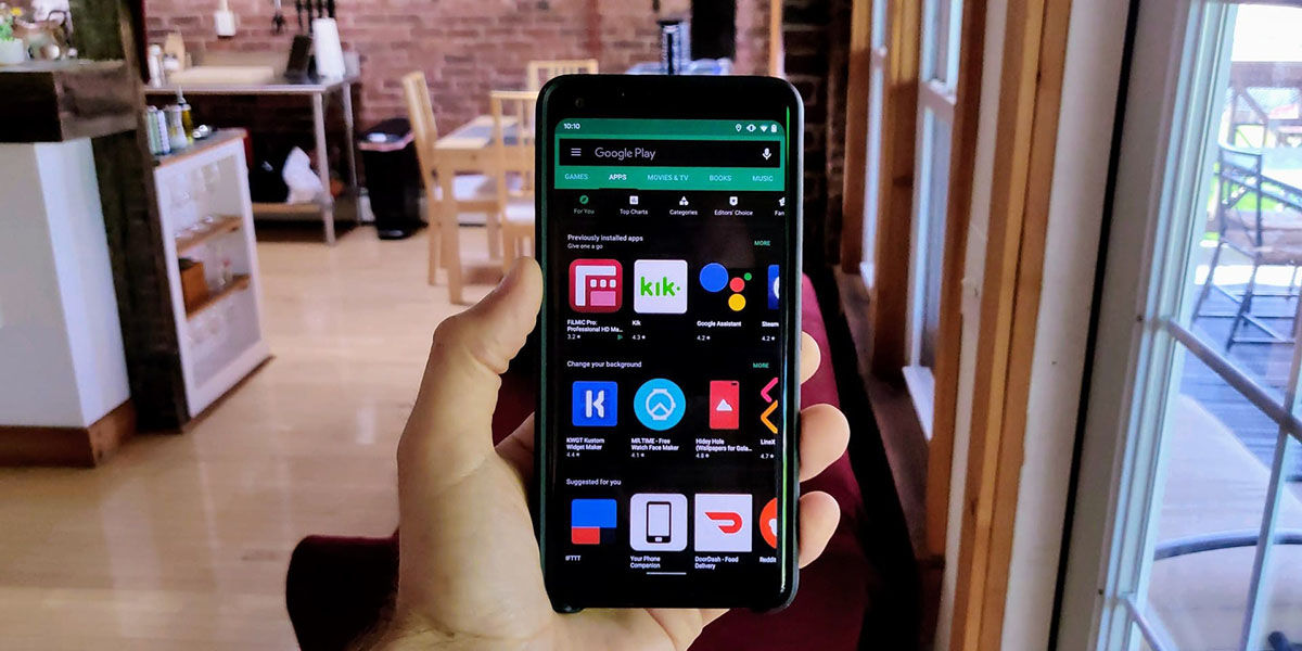 Google Play Store añade modo oscuro en Android 10