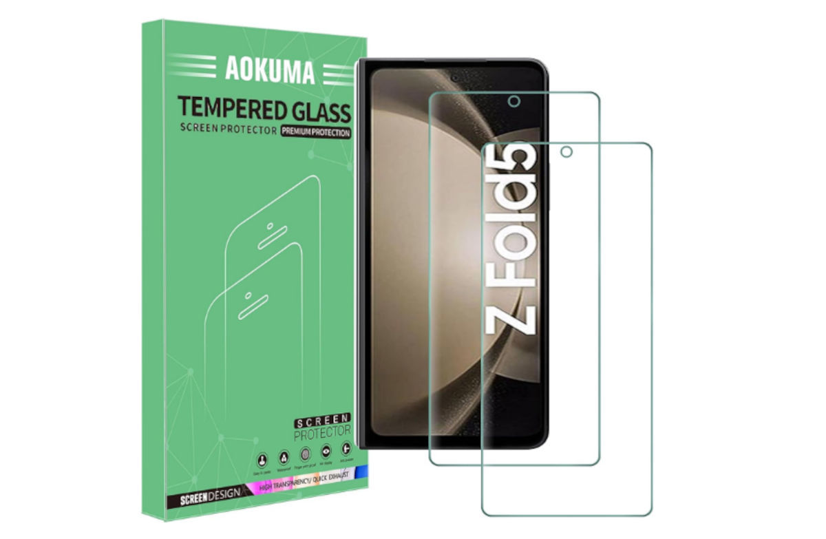 Protector de pantalla AOKUMA - protectores de pantalla para el Galaxy Z Fold 5.