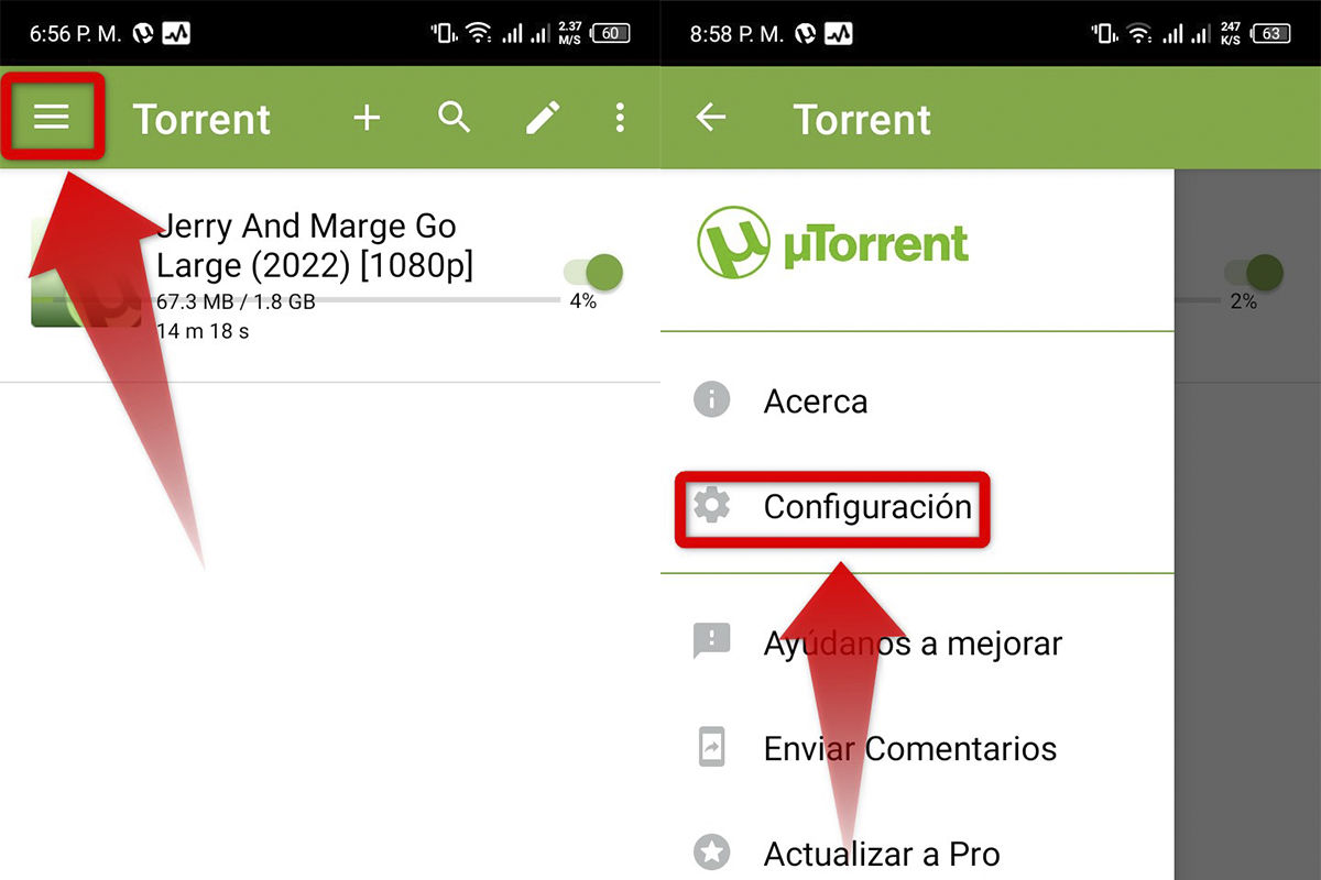 Así puedes cambiar la ubicación de almacenamiento de la descarga en Android