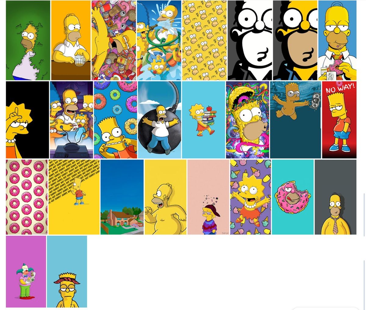 26 fondos de pantalla de Los Simpsons para moviles
