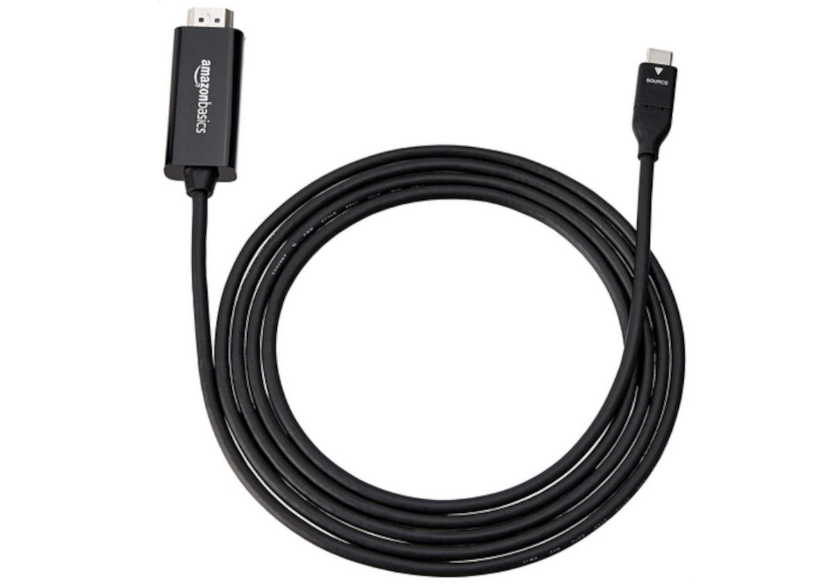3 cable amazon basics uno de los 5 mejores cables USB-C a HDMI