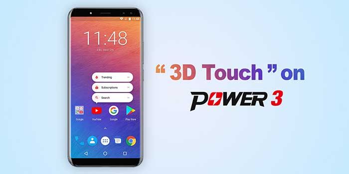 3D Touch Ulefone Power 3