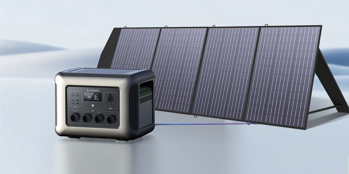 ALLPOWERS R2500 con panel solar