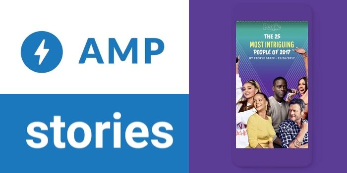 AMP stories historias de Google
