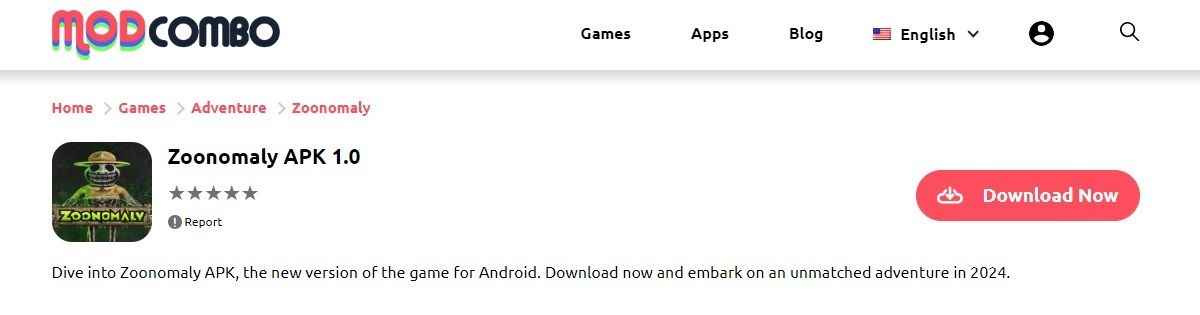 APK de Zoonomaly para jugar en el movil android iphone