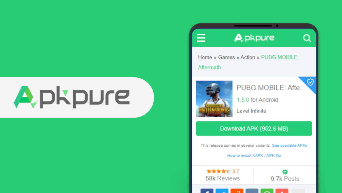 APKPure - tiendas de apps para Android