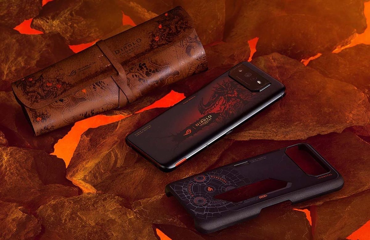 ASUS lanza una edicion especial del ROG Phone 6 inspirada en Diablo Immortal