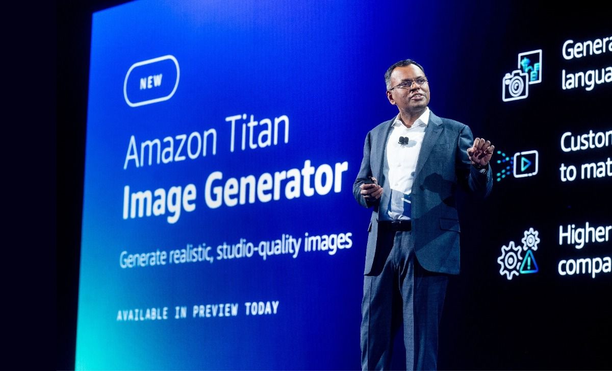 AWS lanza Amazon Titan, su nuevo generador de imagenes por IA