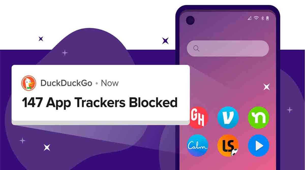 Activar función anti-tracking DuckDuckGo Android