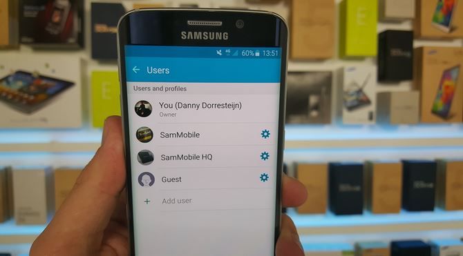 Activar modo invitado en Galaxy S6