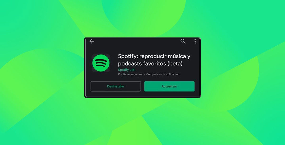 Actualiza a la última versión de Spotify