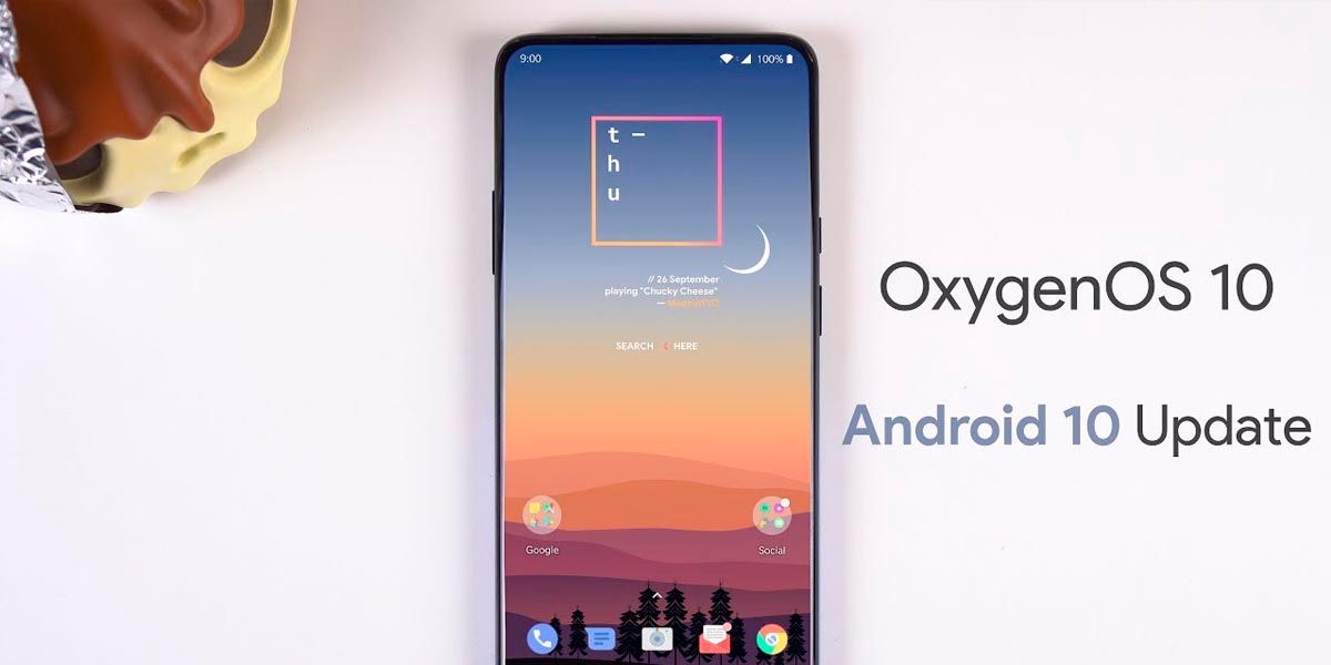 Actualizacion Android 10 OnePlus OxygenOS