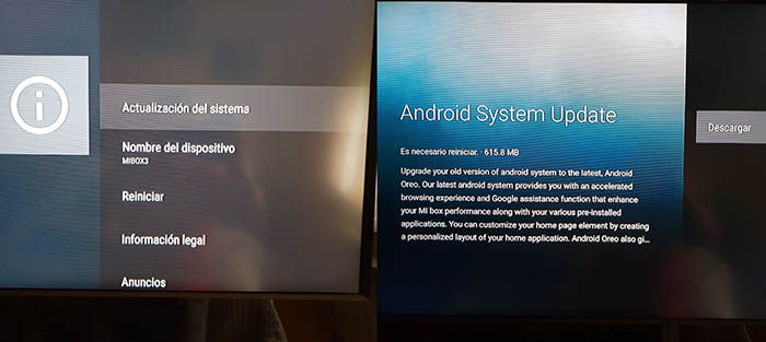 Actualizar Xiaomi Mi Box a Android Oreo