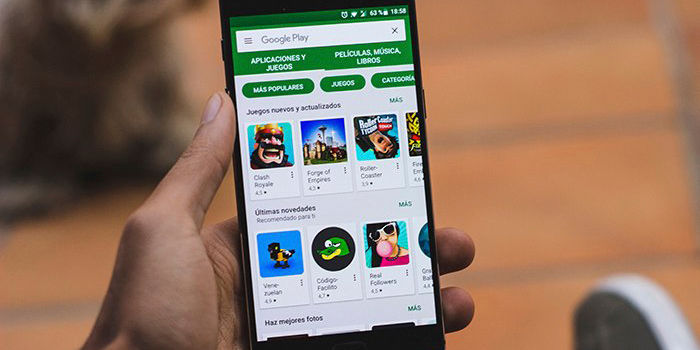 Actualizar aplicaciones automaticamente Play Store Android