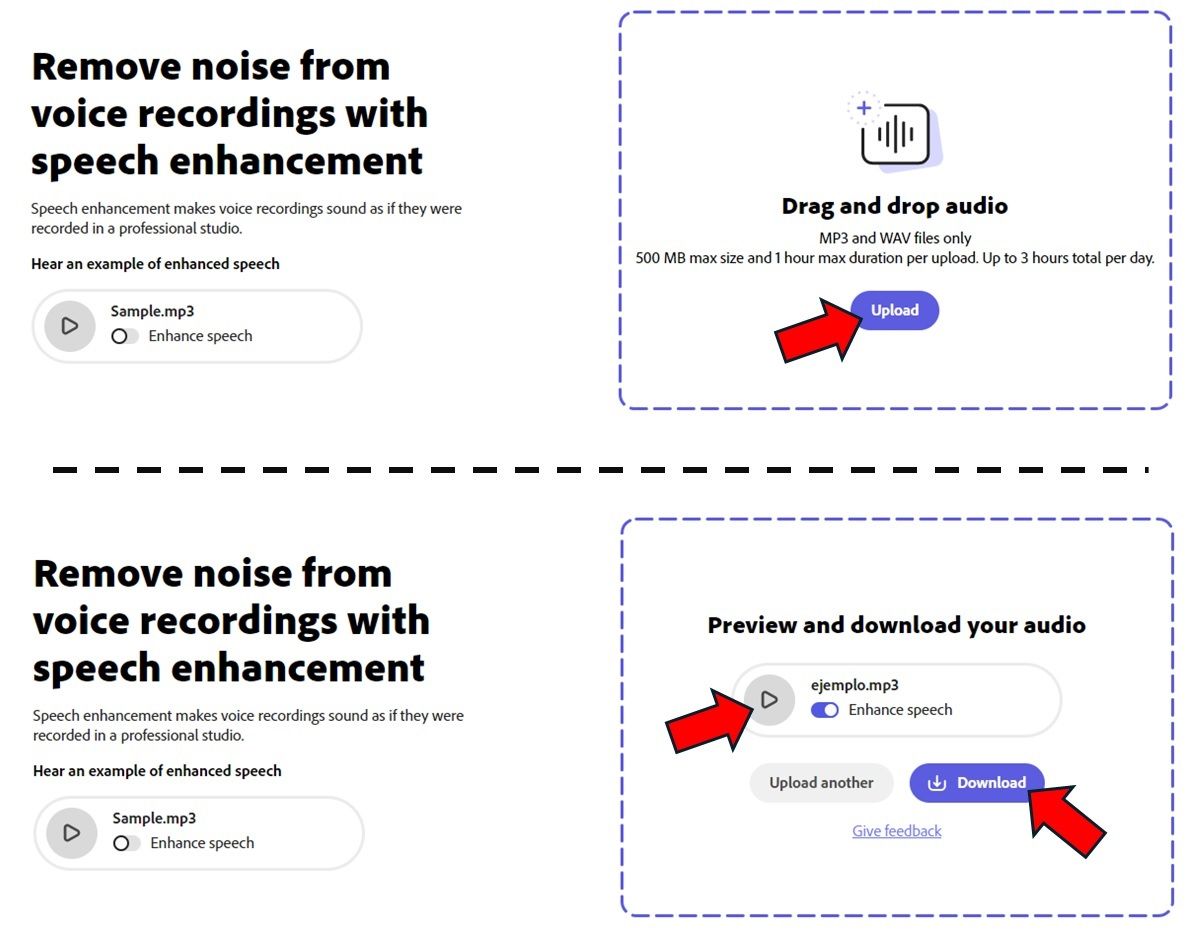Adobe Podcast Enhance speech como usar esta IA para mejorar audios gratis