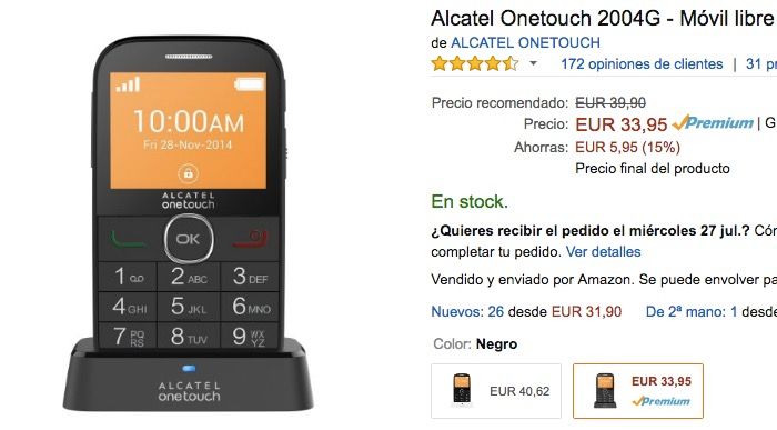 Alcatel Onetouch 2004G