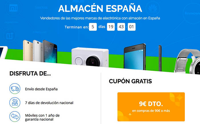 Almacen AliExpress Espana