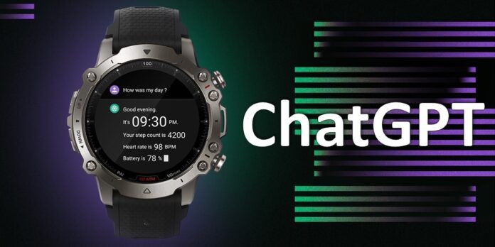 Amazfit anuncia que sus smartwatches tendran ChatGPT