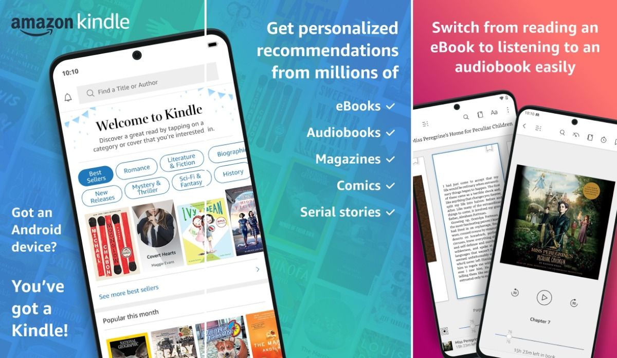 Amazon Kindle pone más de 1,5 millones de libros al alcance de tu mano