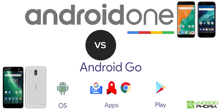 Android One vs Android Go diferencias