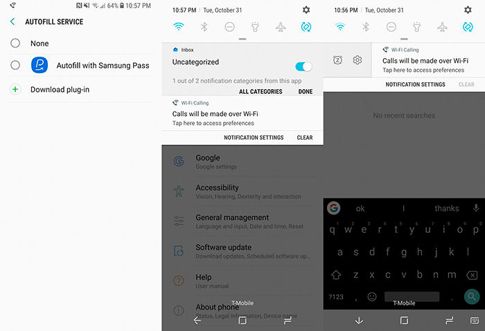 Android Oreo beta en Galaxy S8 filtracion 2