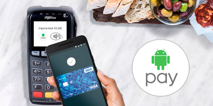 Android Pay BBVA 15 euros
