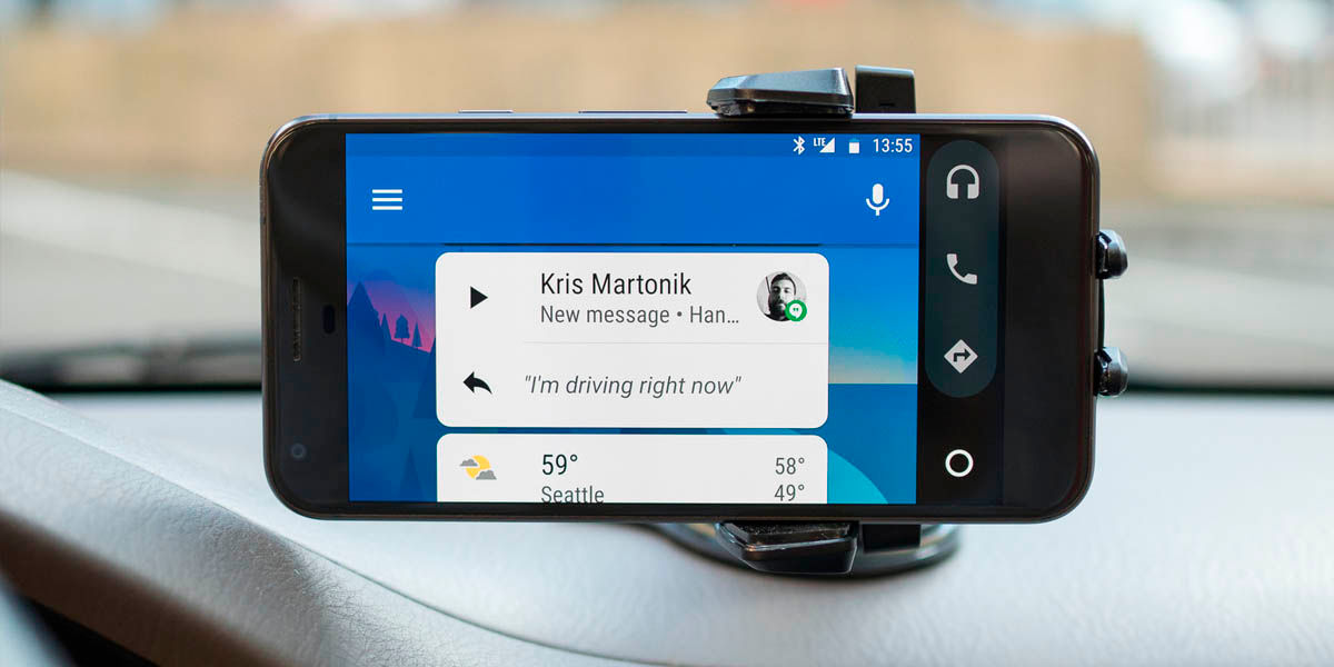 Android auto en tu móvil es genial