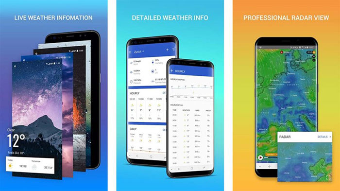 Apex Weather para Android
