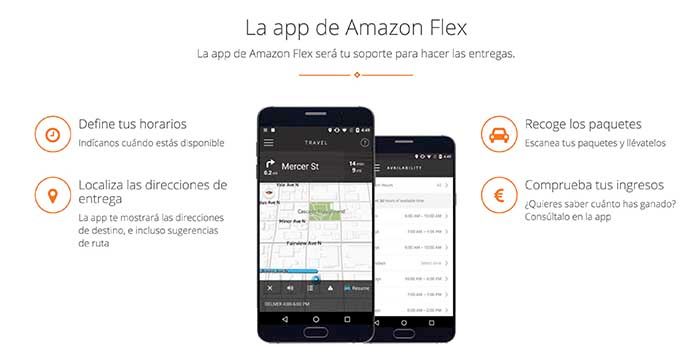 Aplicacion Amazon Flex