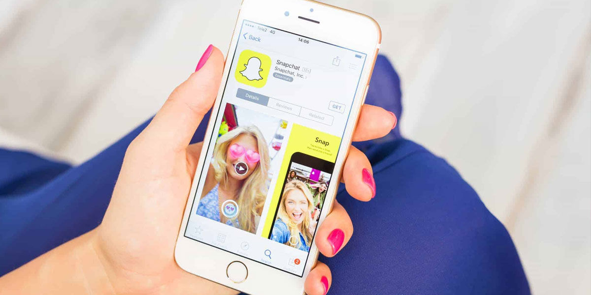 Aplicaciones peligrosas para niños Snapchat