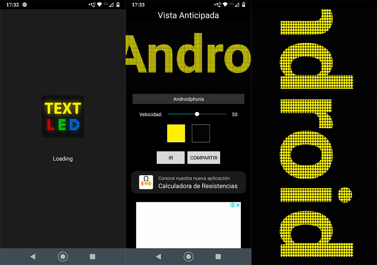 App Letrero LED para Android