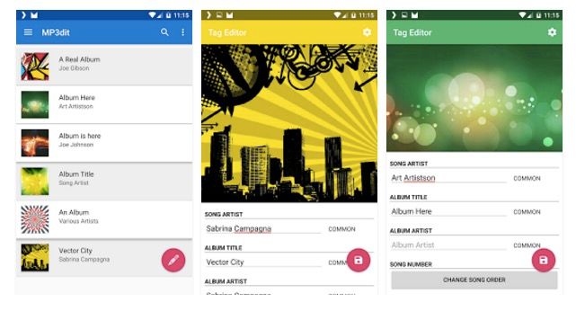 App para editar canciones en Android