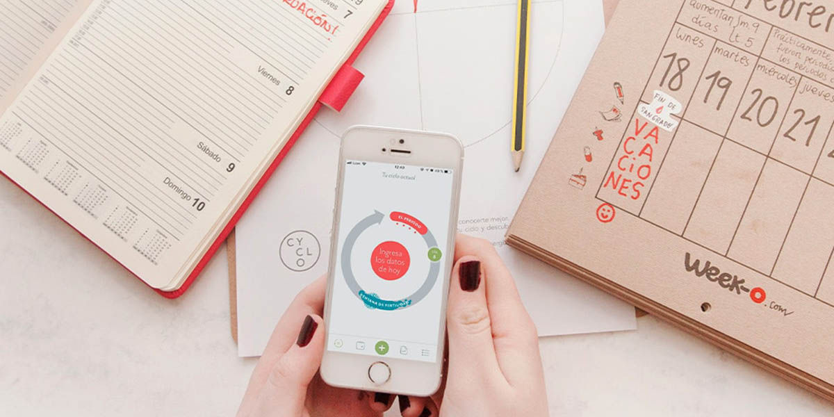 App para llevar un registro de tu ciclo menstrual
