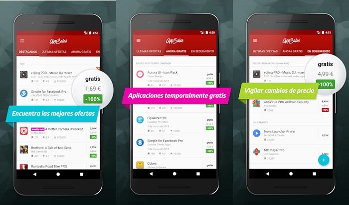 AppSales consigue apps de pago gratis
