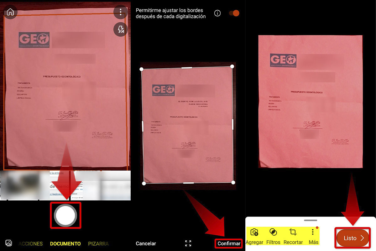 Escanear documentos en Android e iOS es posible con Microsoft Lens