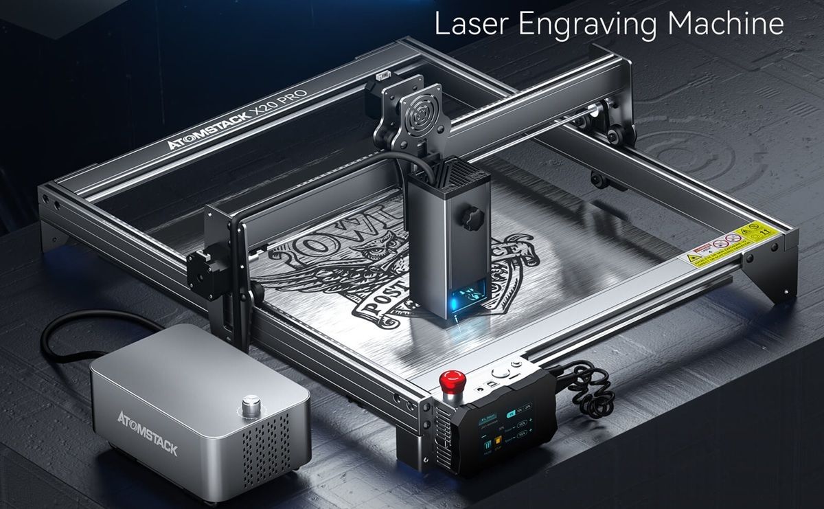 Atomstack X20 Pro laser con potencia de 20 w