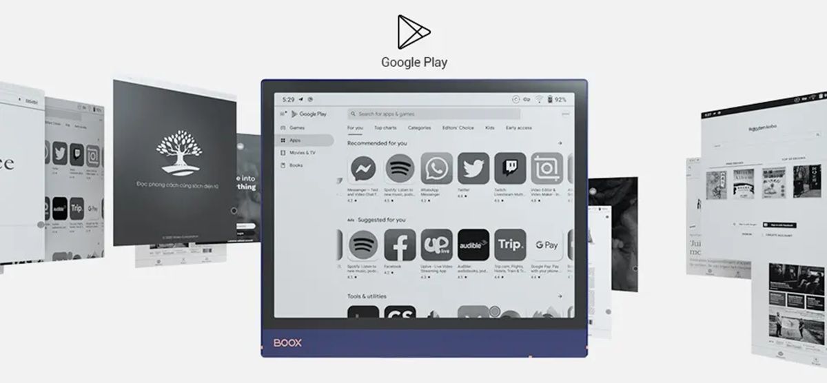 BOOX Note Air el Ebook con Google Play