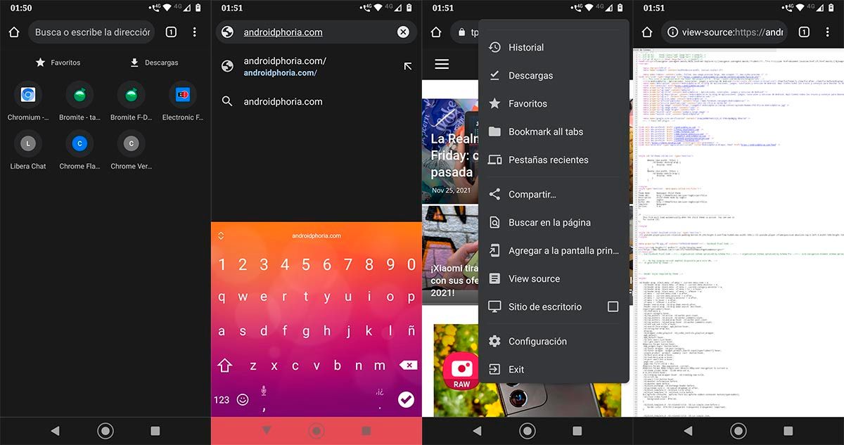 Bromite Chrome para Android