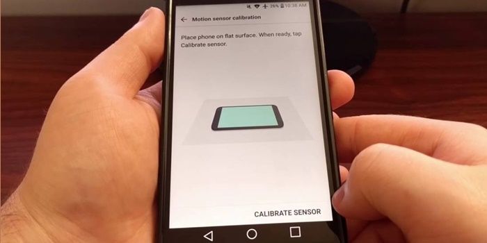 Calibrar sensores Android