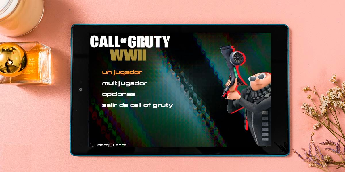 Call of Gruty Mobile juego Android meme