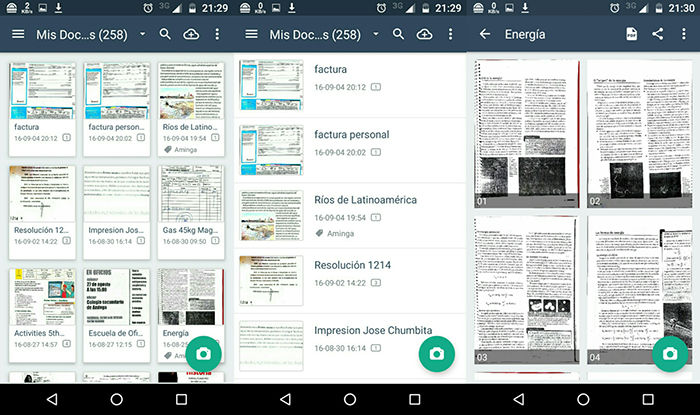 CamScanner para Android