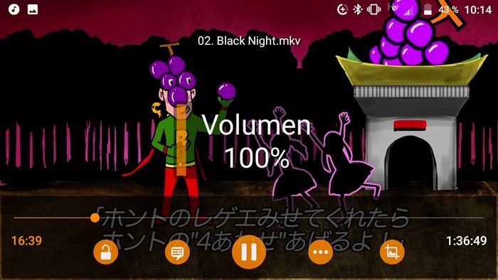 Captura de pantalla de VLC para Android