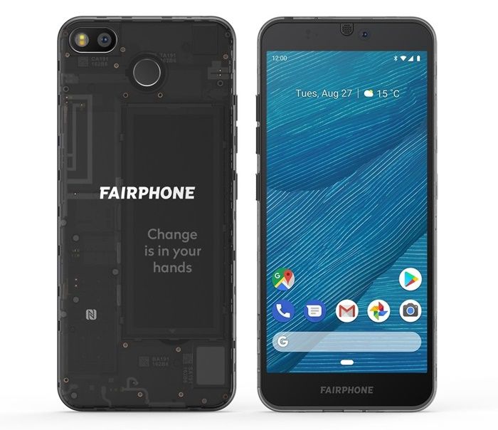 Caracteristicas del Fairphone 3