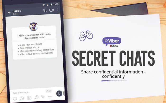 Chat secreto Viber