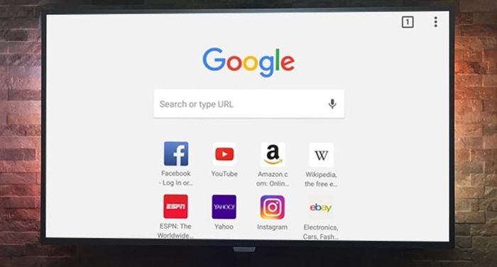 Chrome para Android TV
