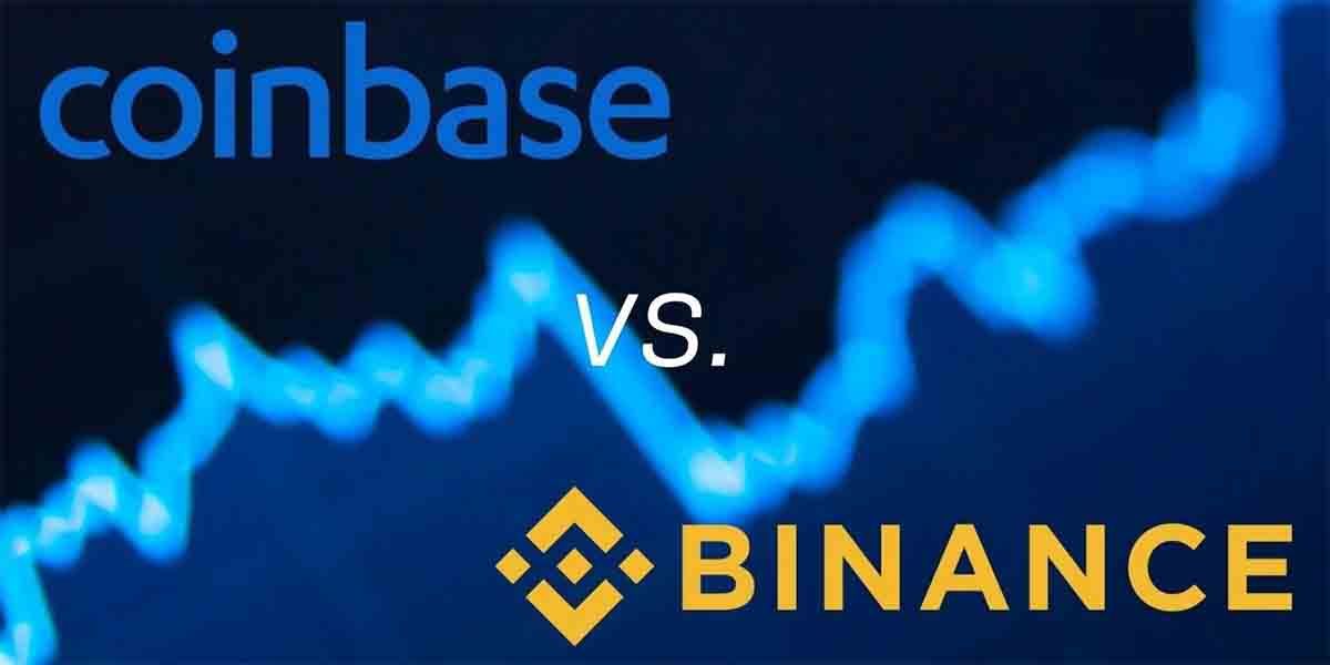 Coinbase versus Binance