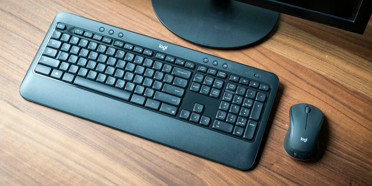 Combo teclado mouse inalámbrico Logitech MK540