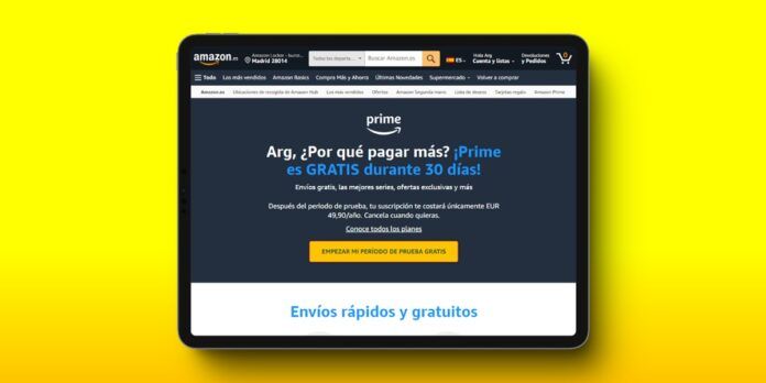 Como acceder a ofertas del Prime Day sin pagar Amazon Prime