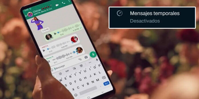 Como activar o desactivar mensajes temporales en un grupo de WhatsApp